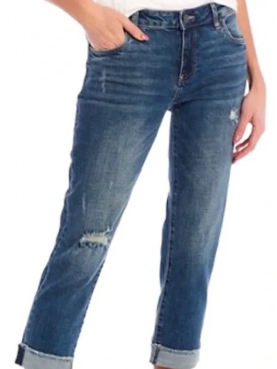 Kut from the Kloth Denim - Kut From The Kloth Asher Cuffed Ankle Jean Size 16W